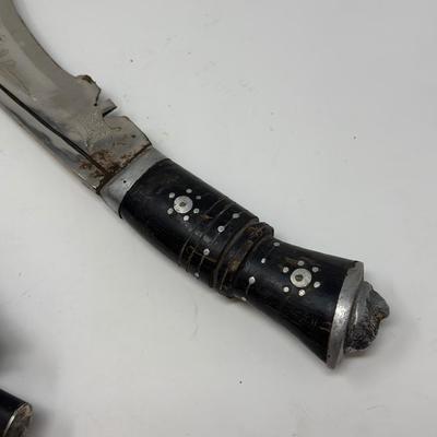 Vintage India Kukri Gurkha Bolo Machete Survival Knife