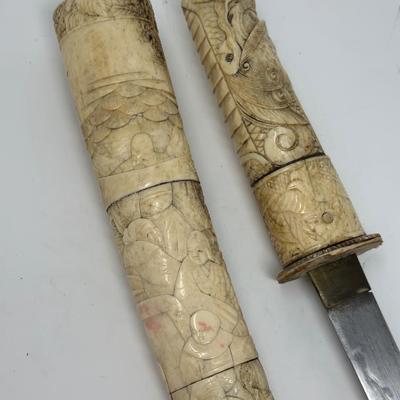 FINE Japanese Meiji Tanto Samurai Knife
