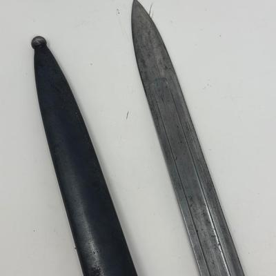 WWII German SS Totenkopf Presentation Bayonet