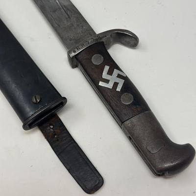 WWII German SS Totenkopf Presentation Bayonet