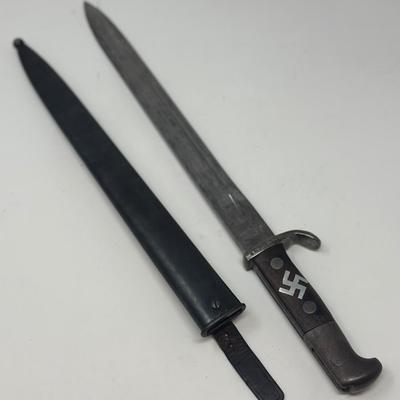 WWII German SS Totenkopf Presentation Bayonet