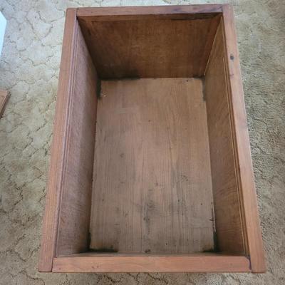 Solid Wood Storage Chest (LR-EL)