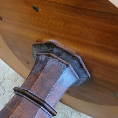 Solid Wood Round Coffee Table (B1-EL)