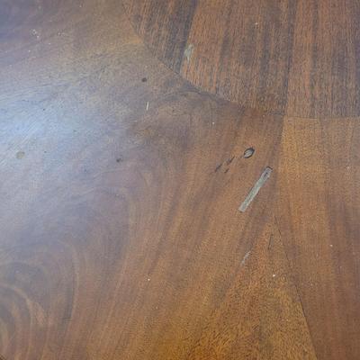 Solid Wood Round Coffee Table (B1-EL)