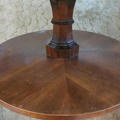 Solid Wood Round Coffee Table (B1-EL)
