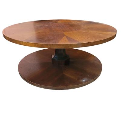 Solid Wood Round Coffee Table (B1-EL)