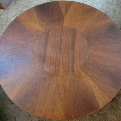 Solid Wood Round Coffee Table (B1-EL)