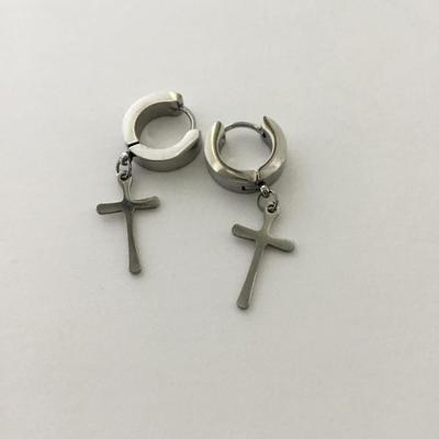 Unmarked cross earrings