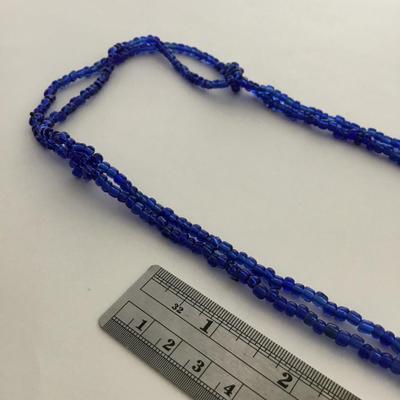 Blue beaded beautiful scarf Jewelry
