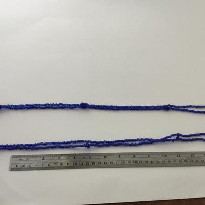 Blue beaded beautiful scarf Jewelry