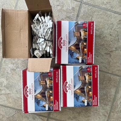 Boxed Christmas Lights