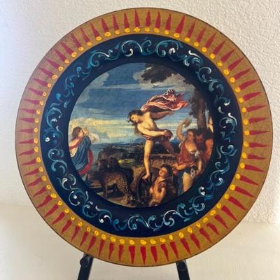 Hand Painted Plates of famous art