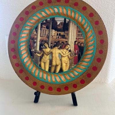 Hand Painted Plates of famous art