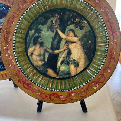 Hand Painted Plates of famous art