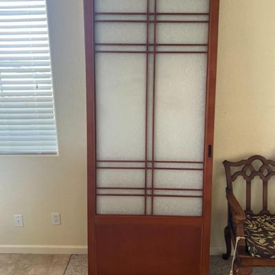 Japanese screen Applewood 3 Piece Sliding Doors