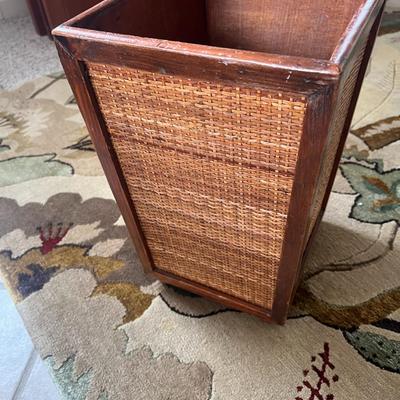 Wicker Waste basket
