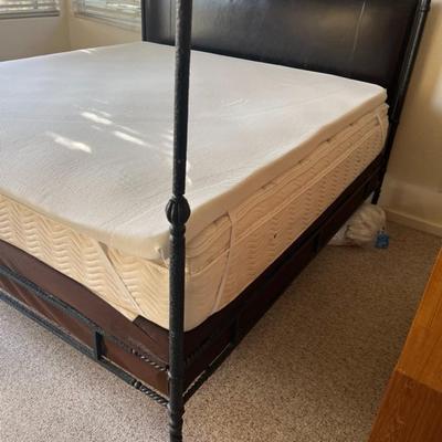 California King Size Bed & Cast Iron Bed Frame