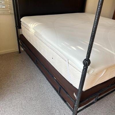 California King Size Bed & Cast Iron Bed Frame