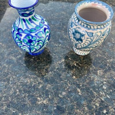Blue Vases