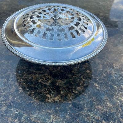 Unstamped Silver Serving bowl