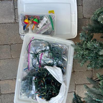 10ft Christmas Tree & Lights