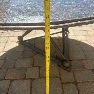 Granite Patio Table