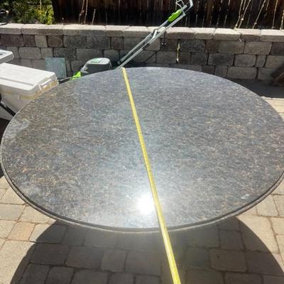 Granite Patio Table