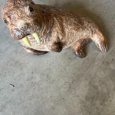 Ceramic walrus