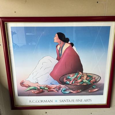 Framed Santa Fe Fine Arts