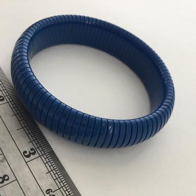 Blue unique stretchy fashion bracelet