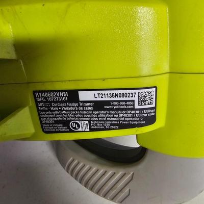 Trio of Ryobi Cordless Yard Tools (SF-JS)