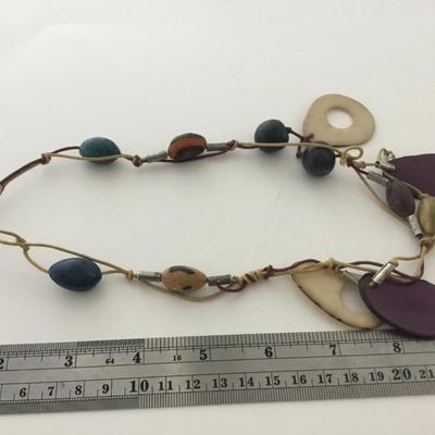 Colorful unique beautiful necklace