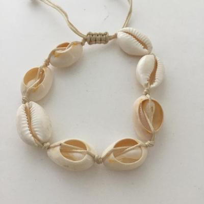 Unique shell adjustment bracelet
