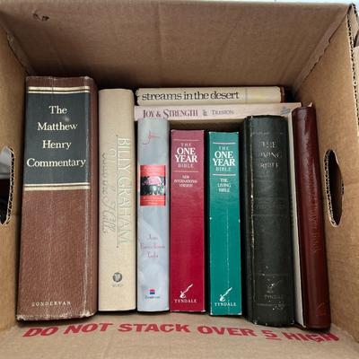 Christian Books, 3 Boxes (K)