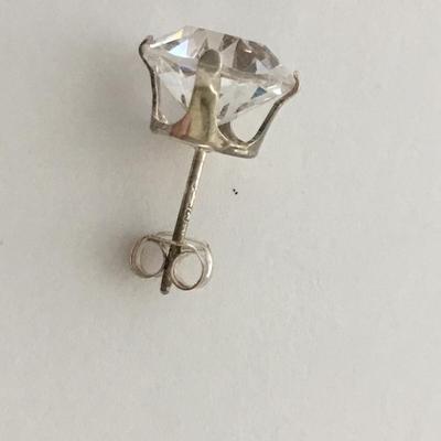 925 marked stud earrings
