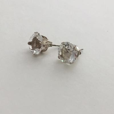 925 marked stud earrings