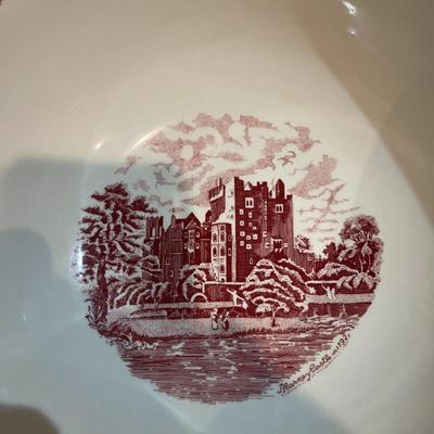 10" Large Serving Bowl Blarney Castle in 1792 (K)