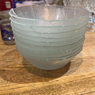 Arcoroc Aspen Pattern Bowls Set of 10