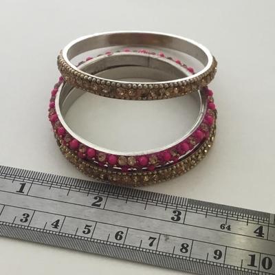 Beautiful three set of bangle bracelets