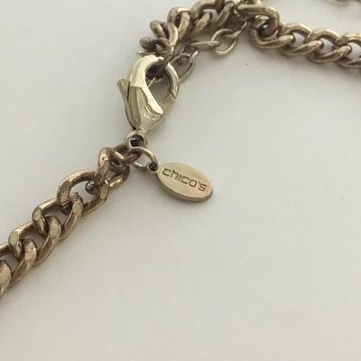 Chicos. Marked beautiful statement necklace