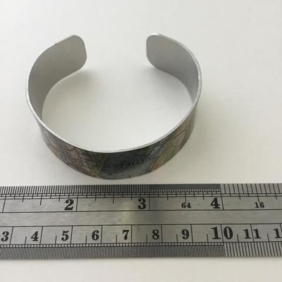 Unique unmarked cuff bracelet