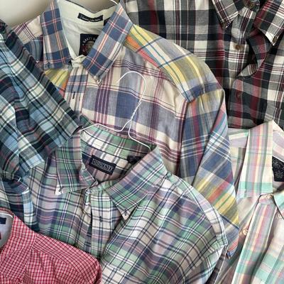 Men's Cotton Short Sleeve Button Down Shirts XL Lot of 14 (B3)