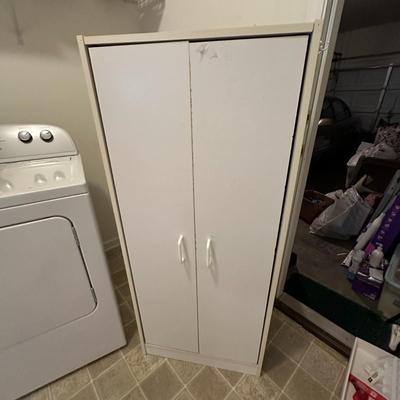 White Utility Cabinet (U)