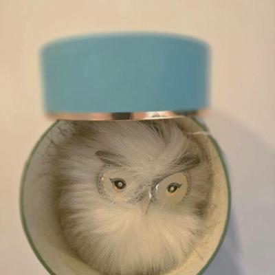 Kate Sp[ade key chain owl NEW IN BOX with tags