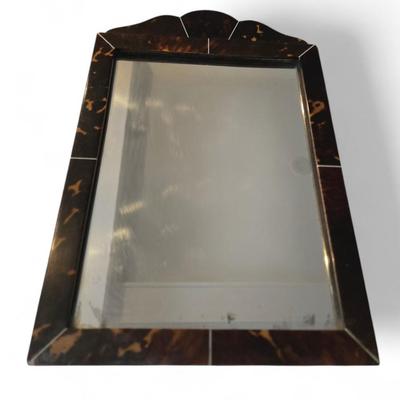 Tortoise bureau mirror