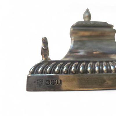 Sterling silver inkwell
