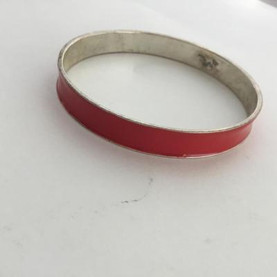 Red fashion bangle bracelet