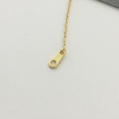 Gold tone beautiful everyday necklace