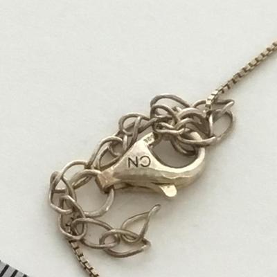 CN 925 marked beautiful collar necklace