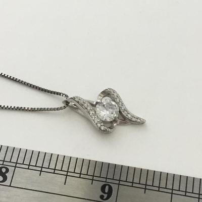 Beautiful 925 Italy marked fashion necklace